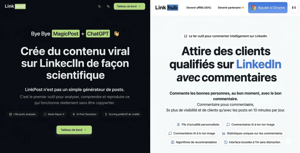 Commenter et poster sur LinkedIn : les meilleurs outils en 2026 - Linkhub et Linkpost