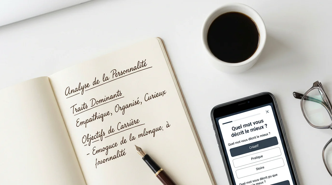 Journal d'introspection et test de personnalité sur smartphone pour la connaissance de soi