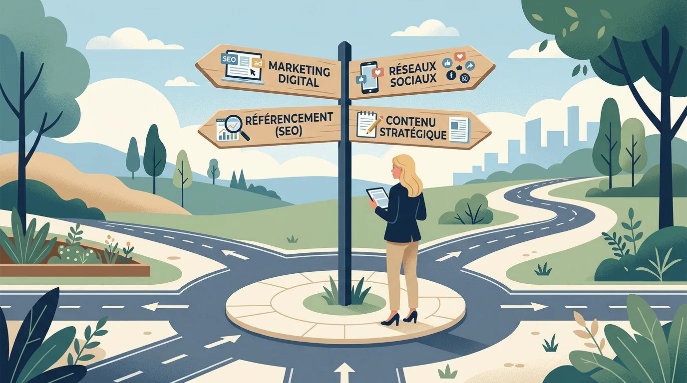 Founder face au choix de diversifier ses canaux d'acquisition marketing