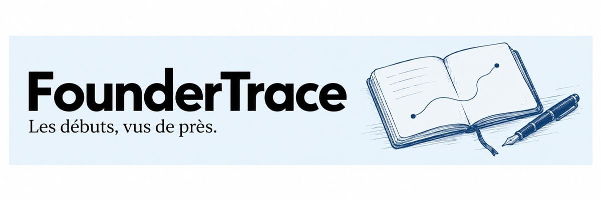 FounderTrace — Les débuts, vus de près.
